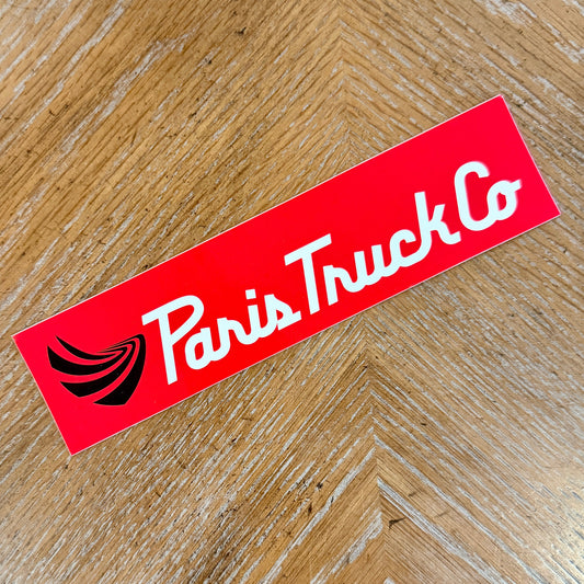 Paris Trucks VINTAGE, NOS Sticker 7"