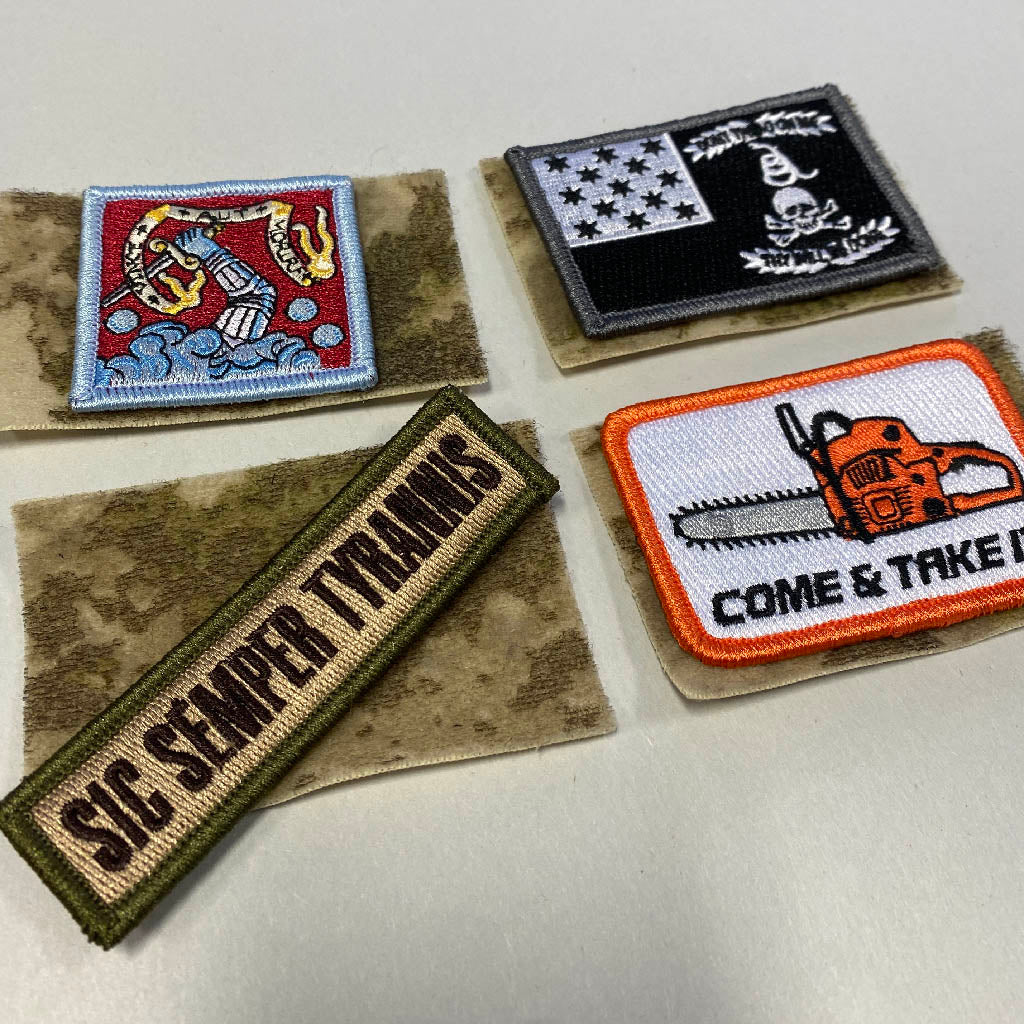 Build a 4-pack Tactical Patch Set-Up - $12 Special
