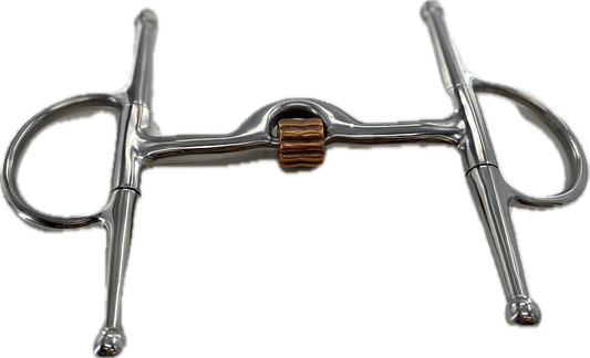 Canter Well Low Port Mouth with Copper Roller Full Cheek