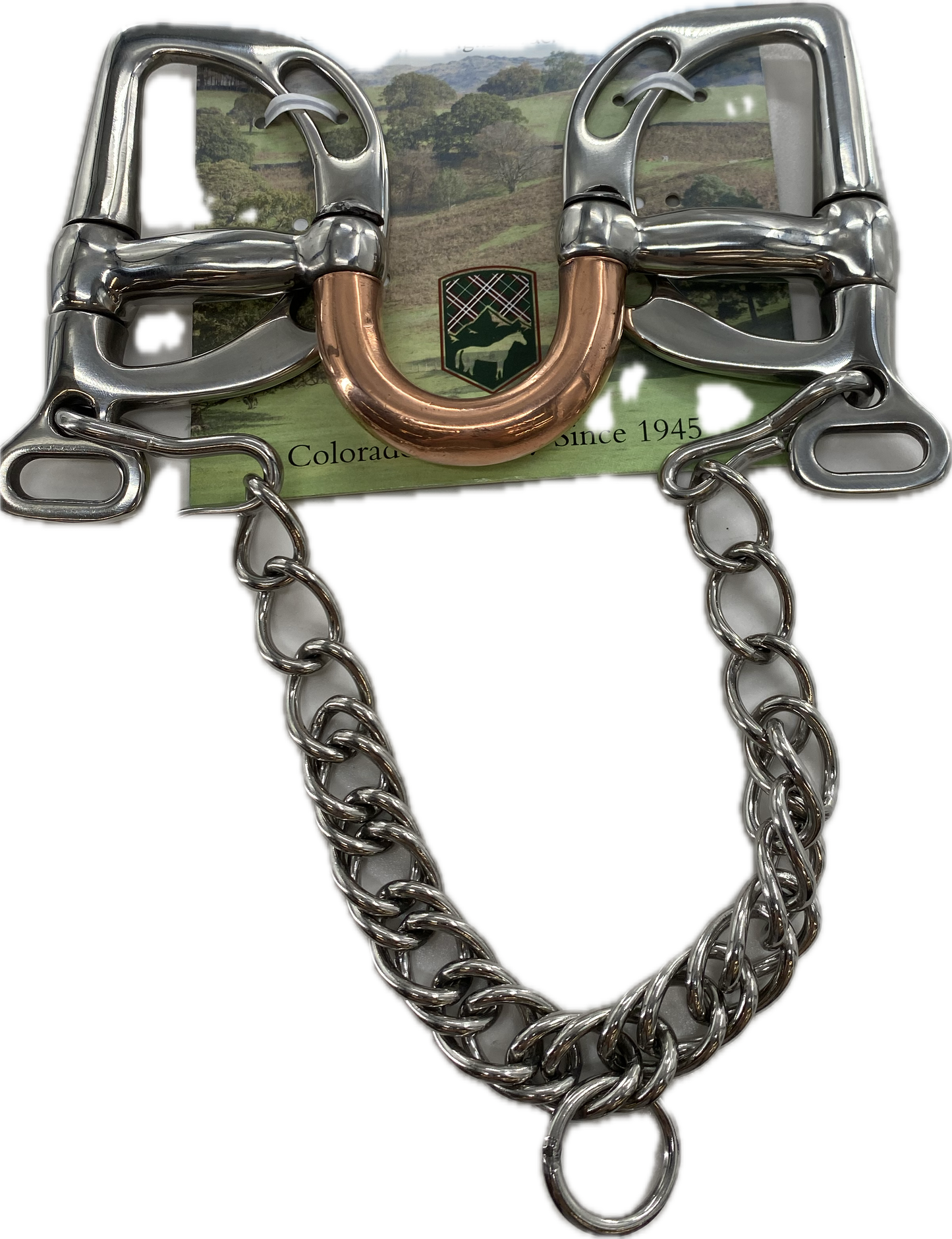 Canter Well SS Slotted Kimberwick Bit