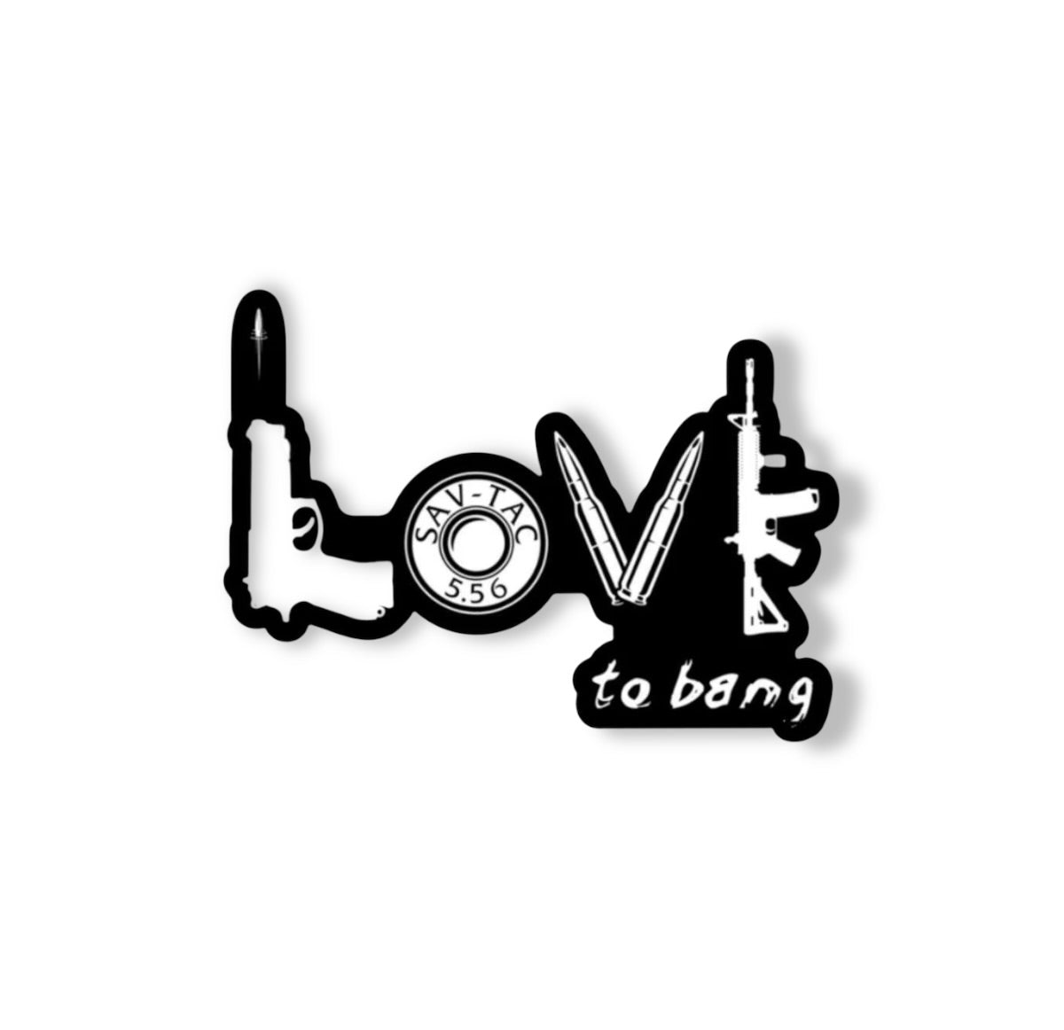 Love to Bang sticker