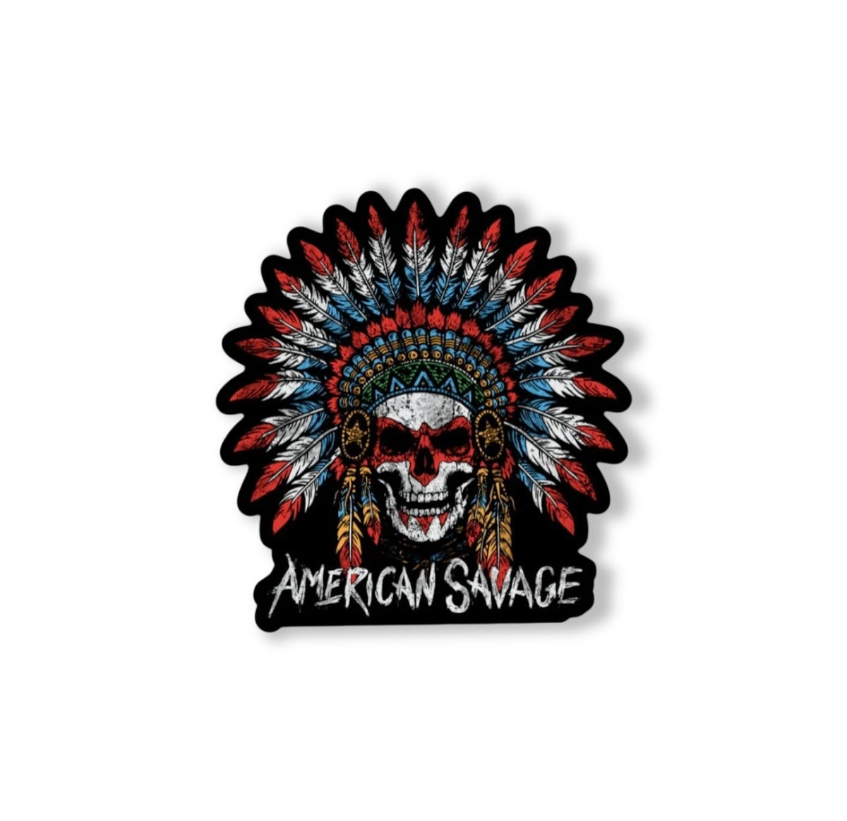 American Savage Sticker
