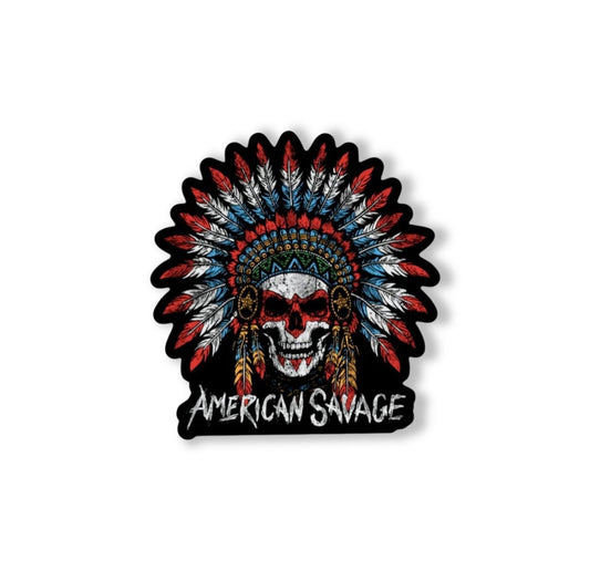 American Savage Sticker