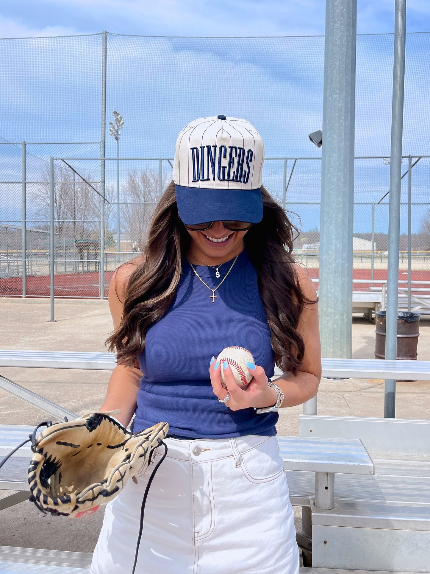 Dingers - Stripe Vintage Trucker Hat