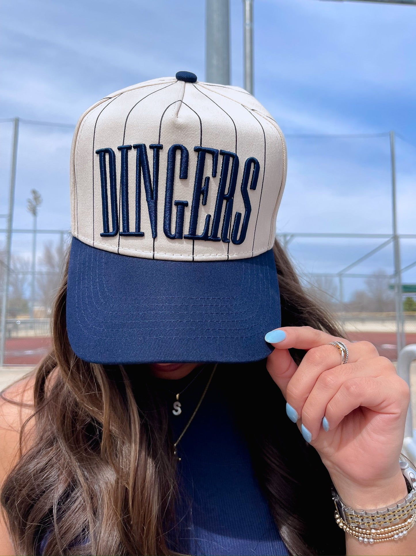 Dingers - Stripe Vintage Trucker Hat