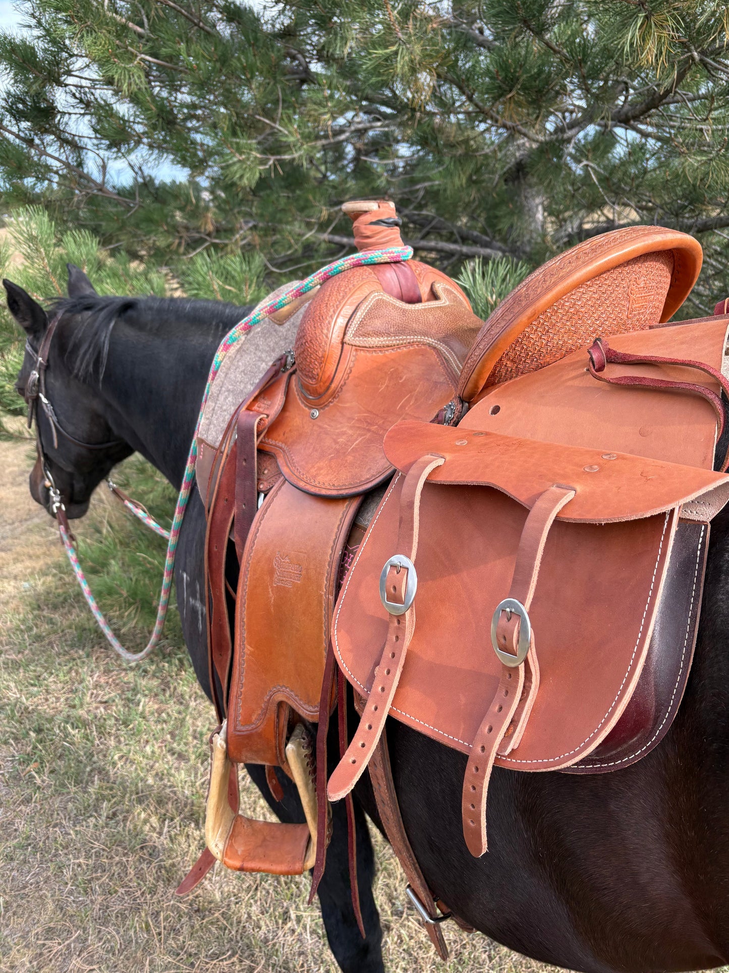 Extra Quality Leather Saddle Bags