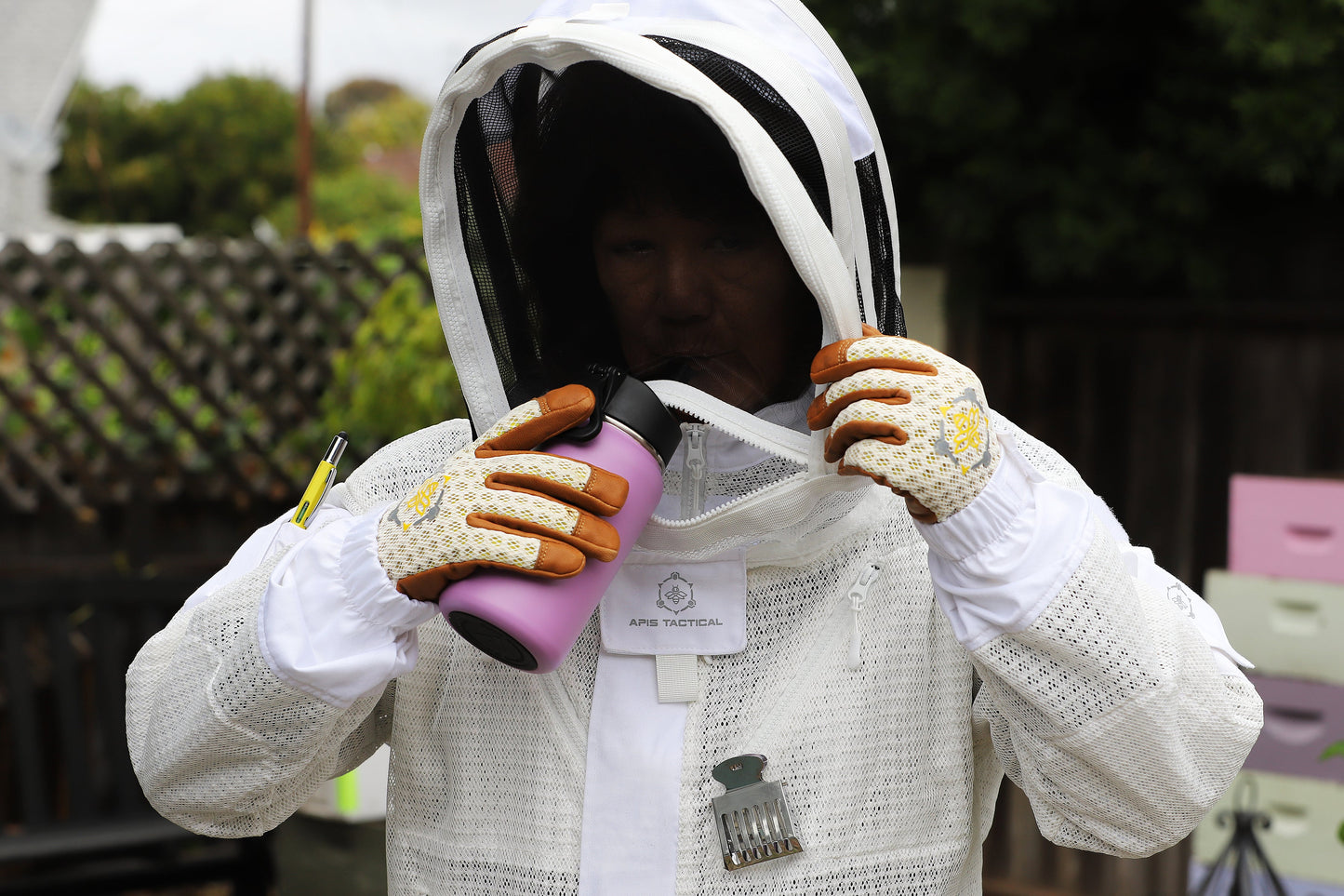 Apis Tactical PRO Beekeeping Fencing Veil