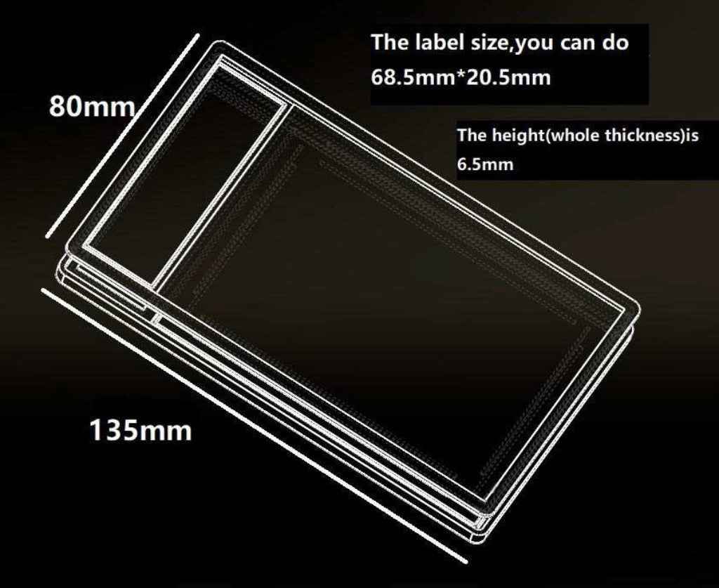 Vanity Slabs Holder for Baseball Football Basketball and Non Sports