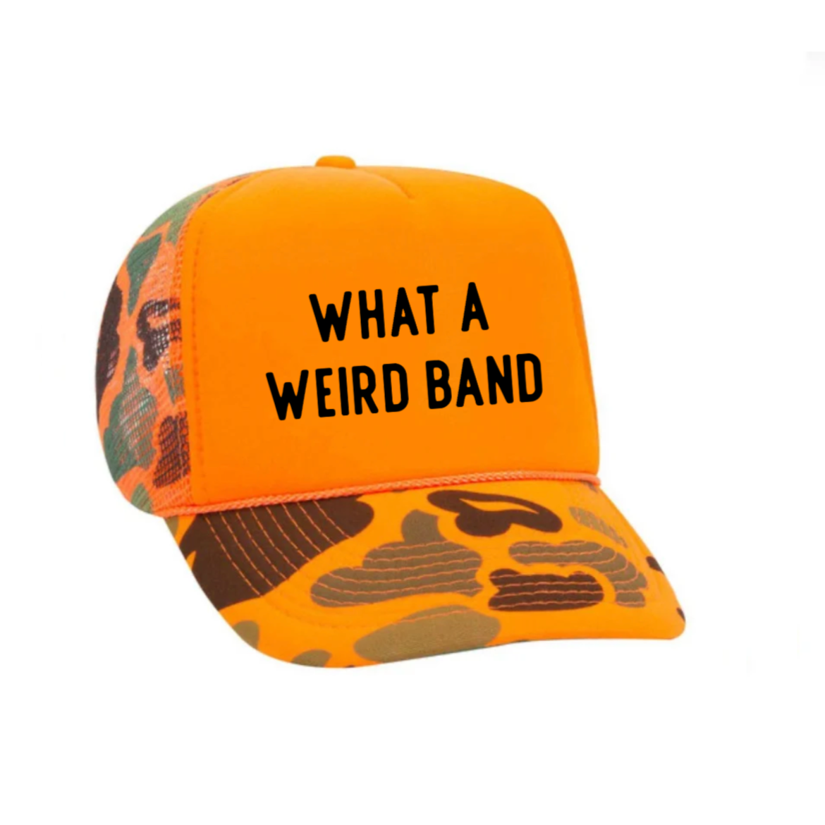 What A Weird Band Trucker Hat