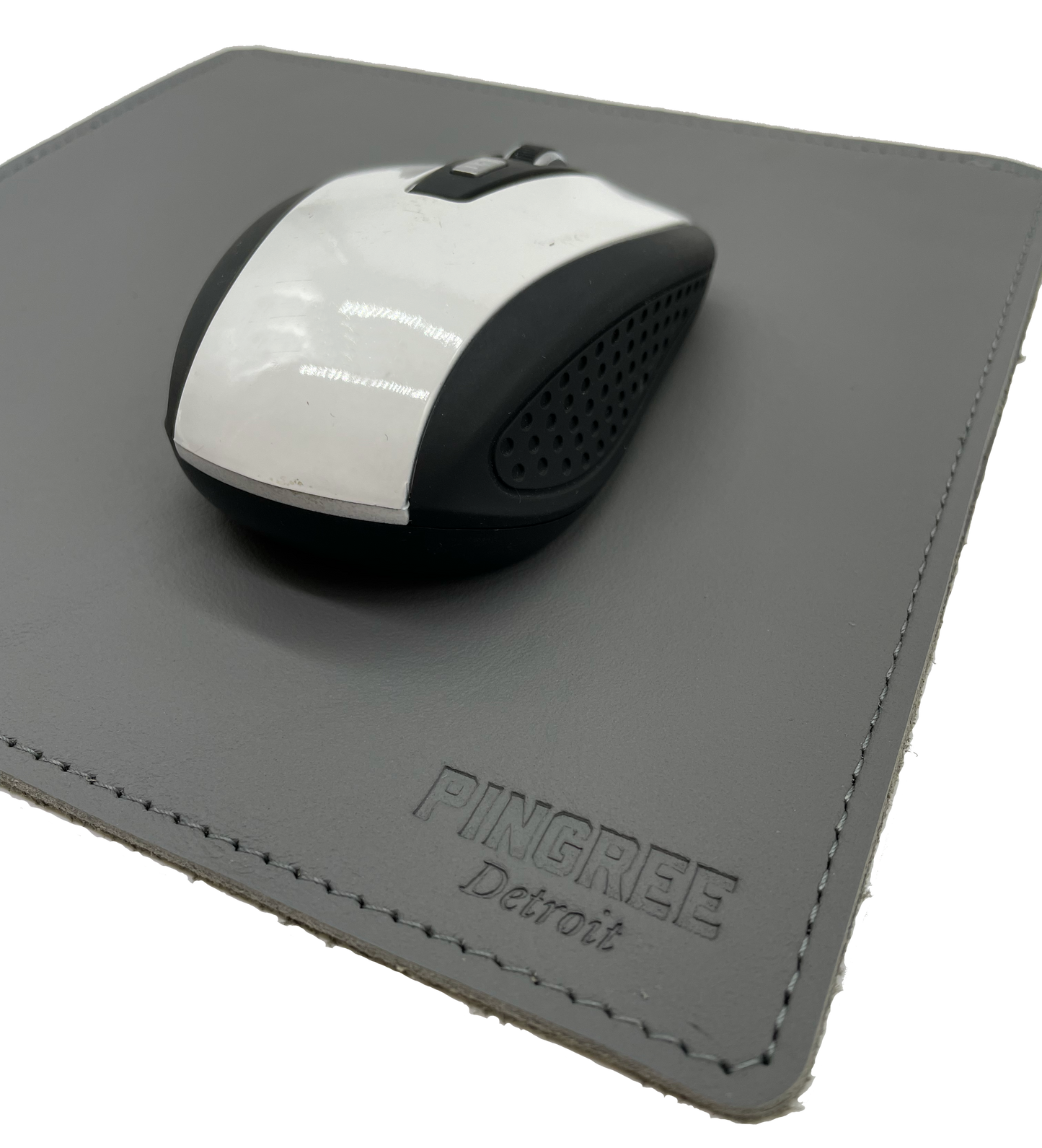 Motor City Leather Pad – Mouse Pad & Tray Insert