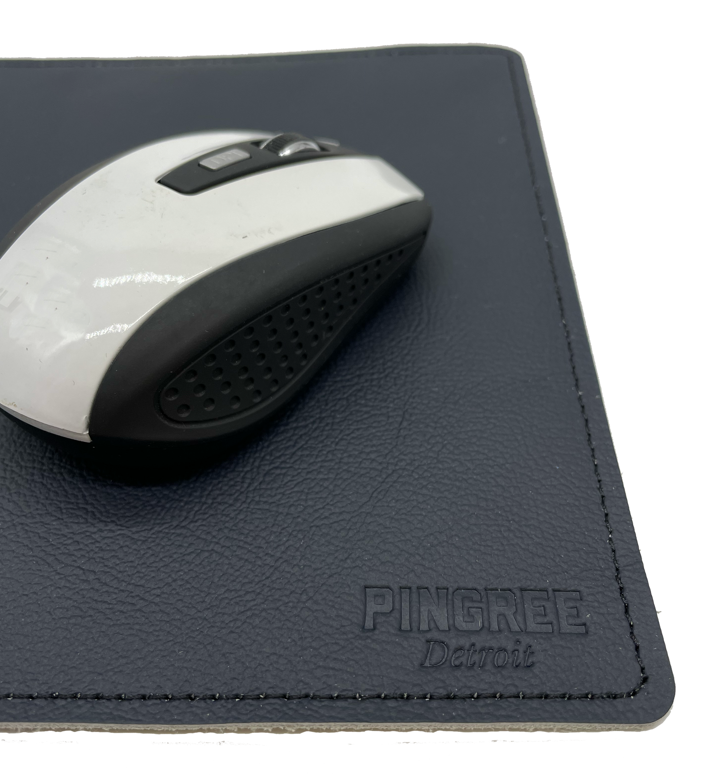 Motor City Leather Pad – Mouse Pad & Tray Insert
