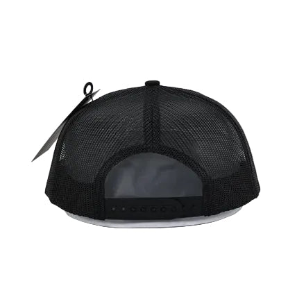 AF Waterfowl Flying Wood Duck Black 7 Panel Hat Trucker