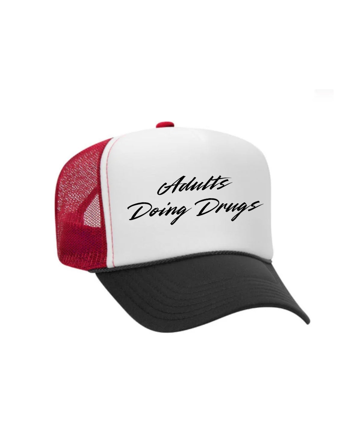 Adults Doing Drugs Trucker Hat