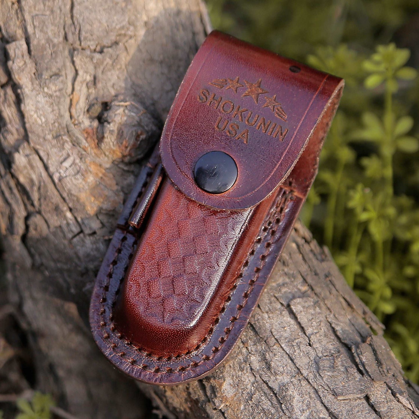 Raze Pocket Knife Engraved with Exotic Rose Wood Handle