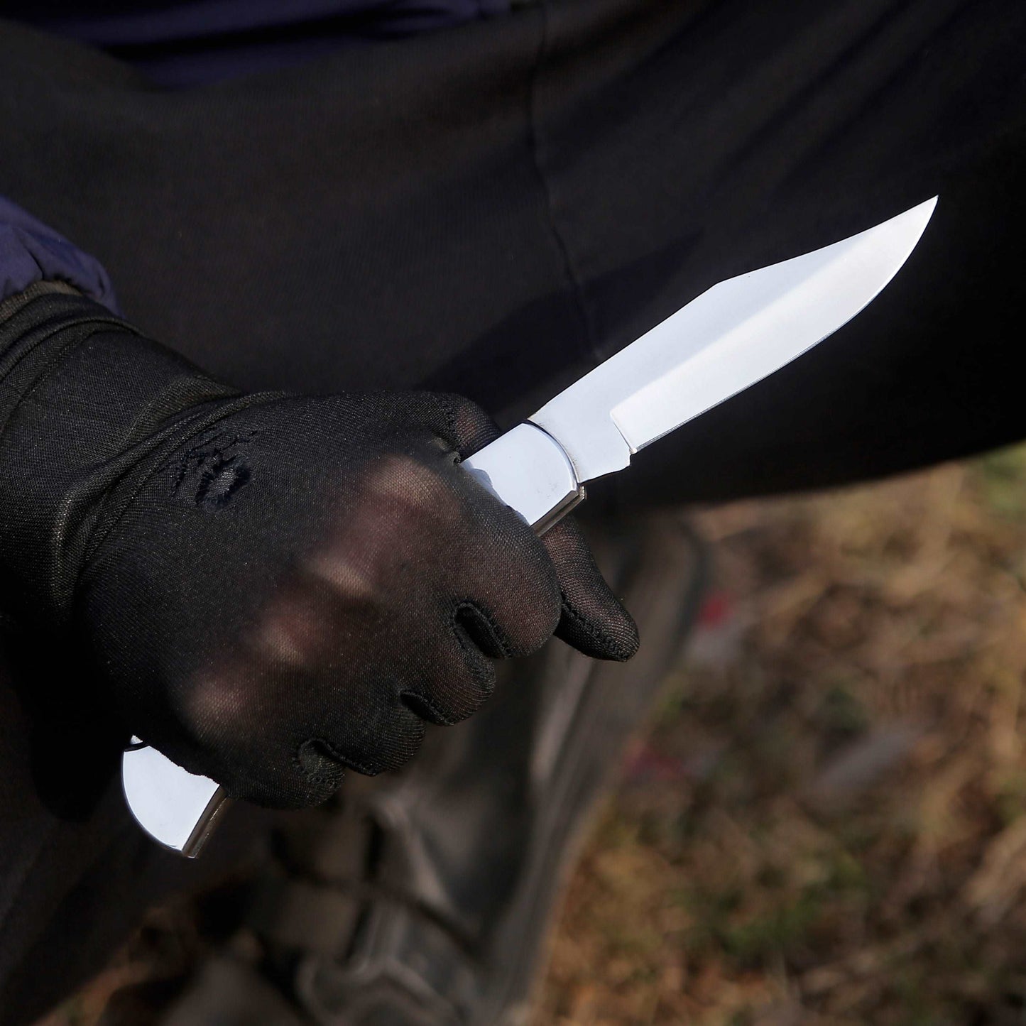 Raze Pocket Knife Engraved with Exotic Rose Wood Handle