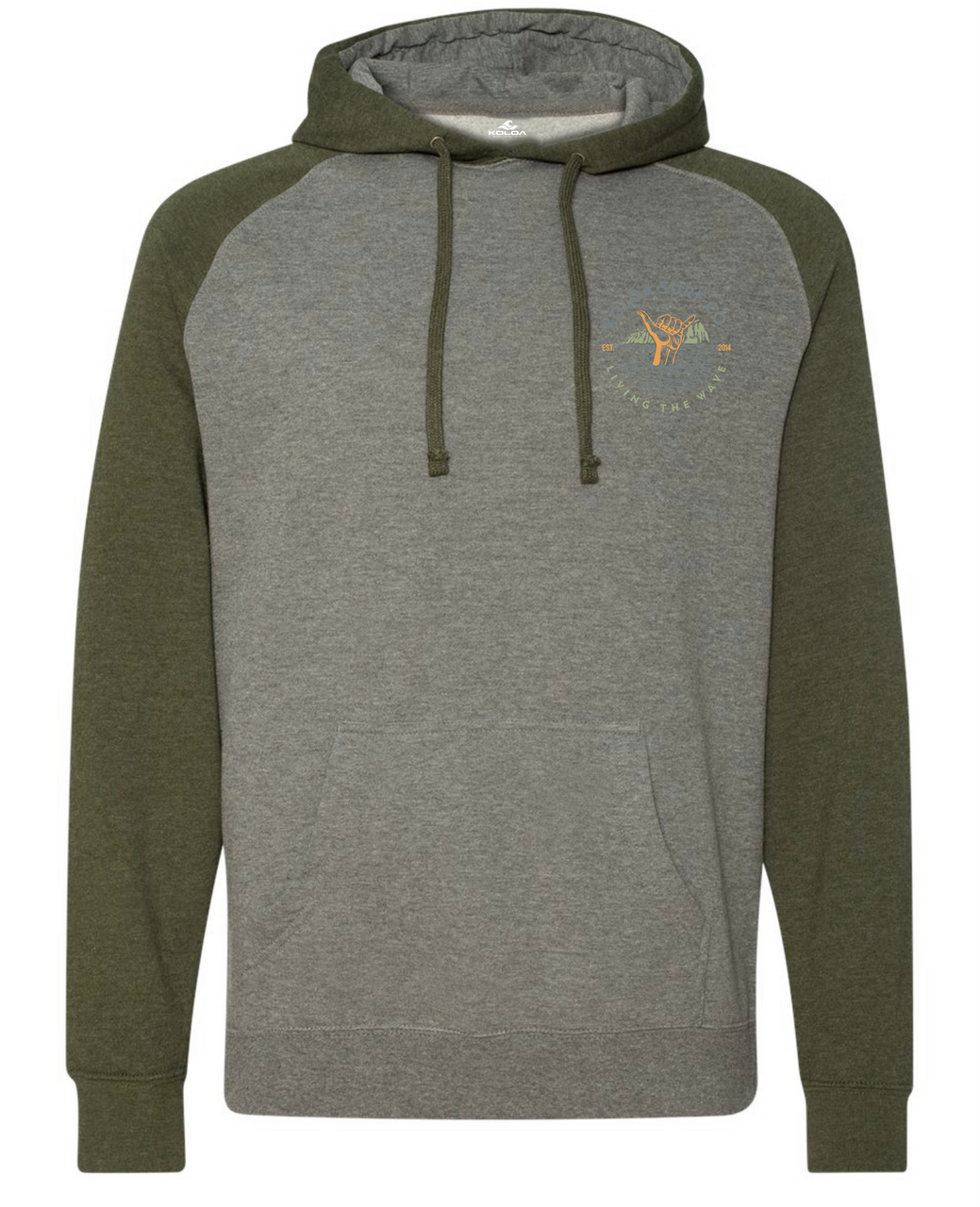 Koloa Shaka Raglan Hoodie
