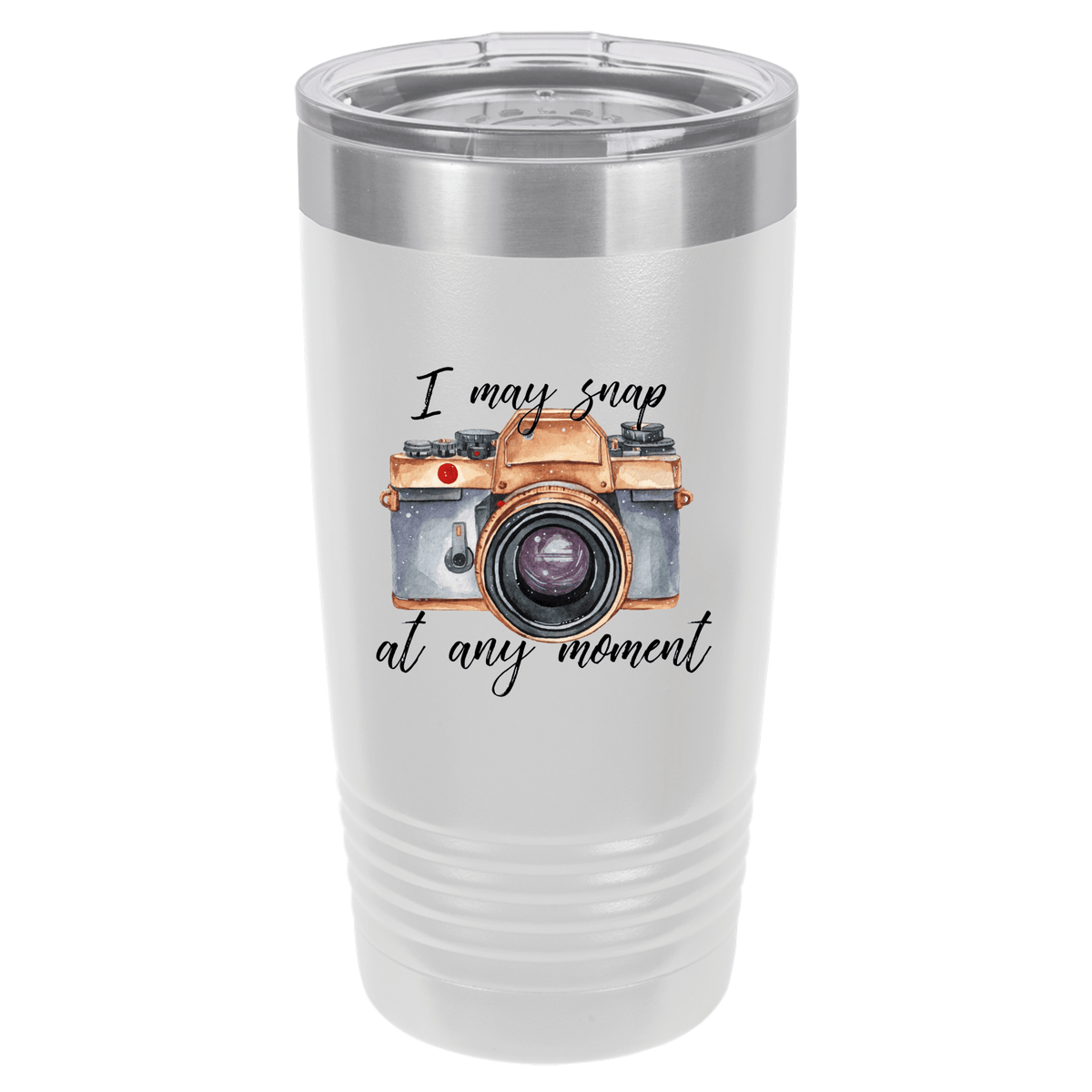 I May Snap Vintage Camera | Polar Camel Tumbler