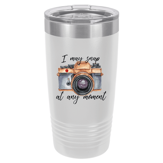 I May Snap Vintage Camera | Polar Camel Tumbler