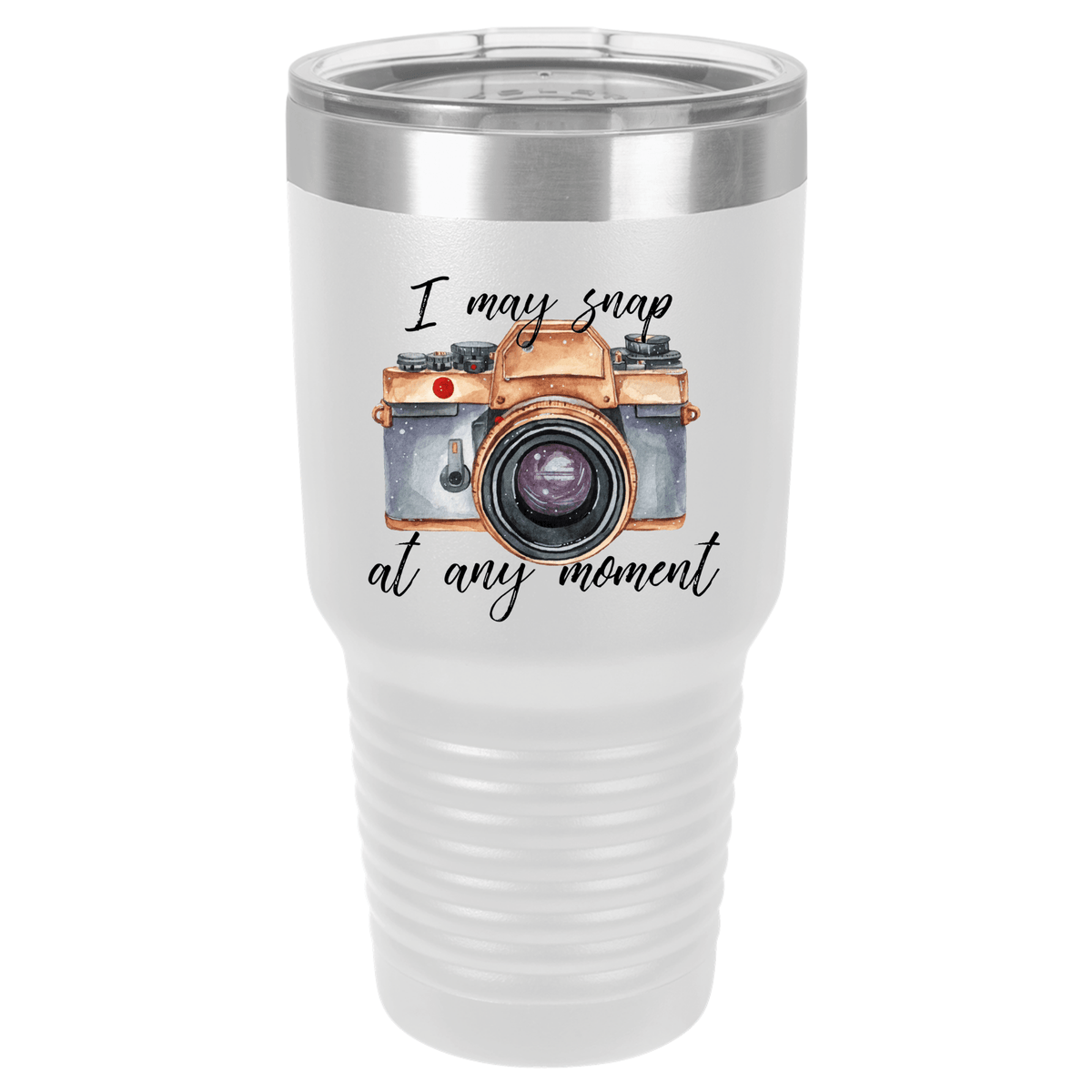 I May Snap Vintage Camera | Polar Camel Tumbler