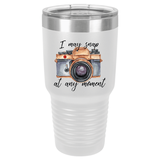 I May Snap Vintage Camera | Polar Camel Tumbler