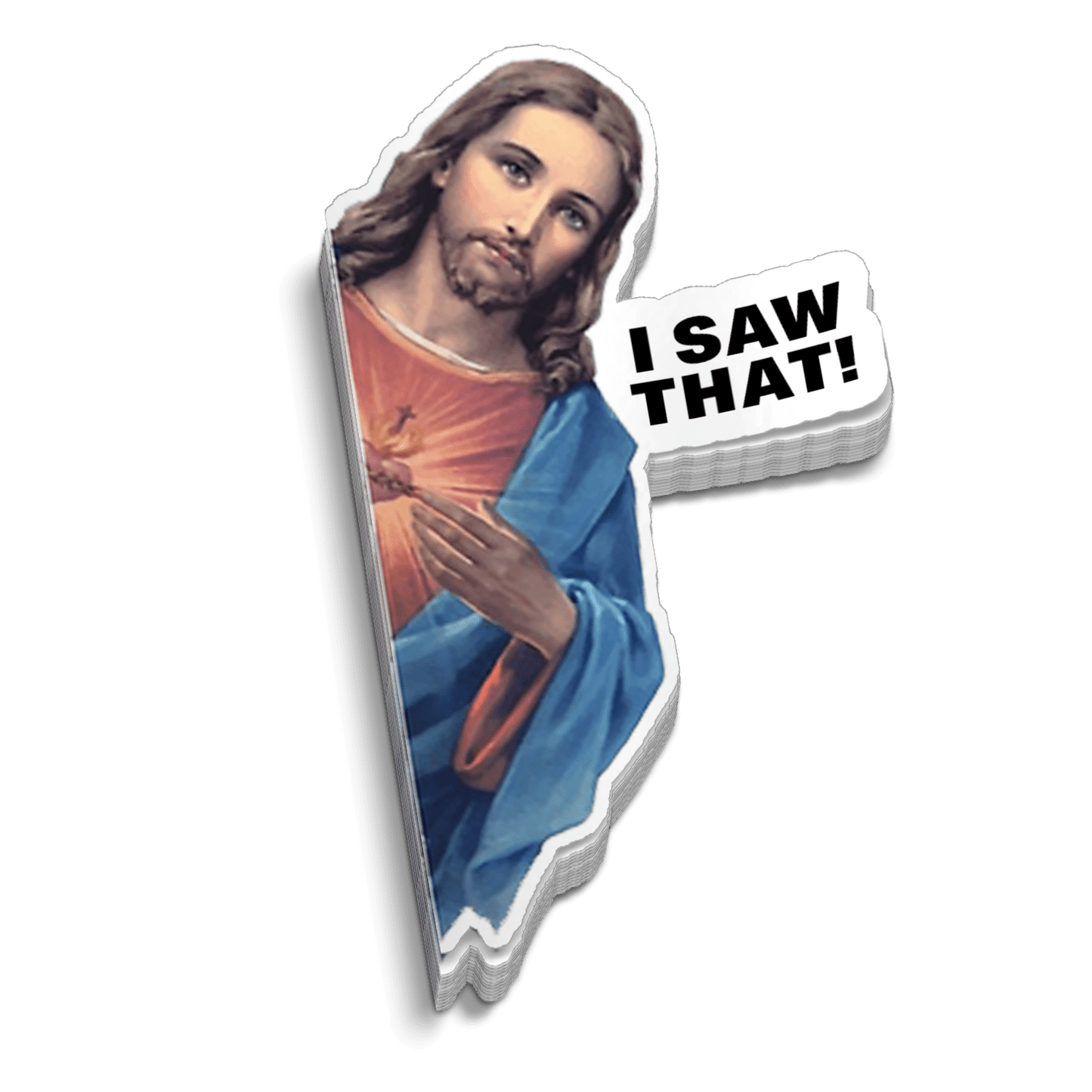 I Saw That 6 Inch Decal