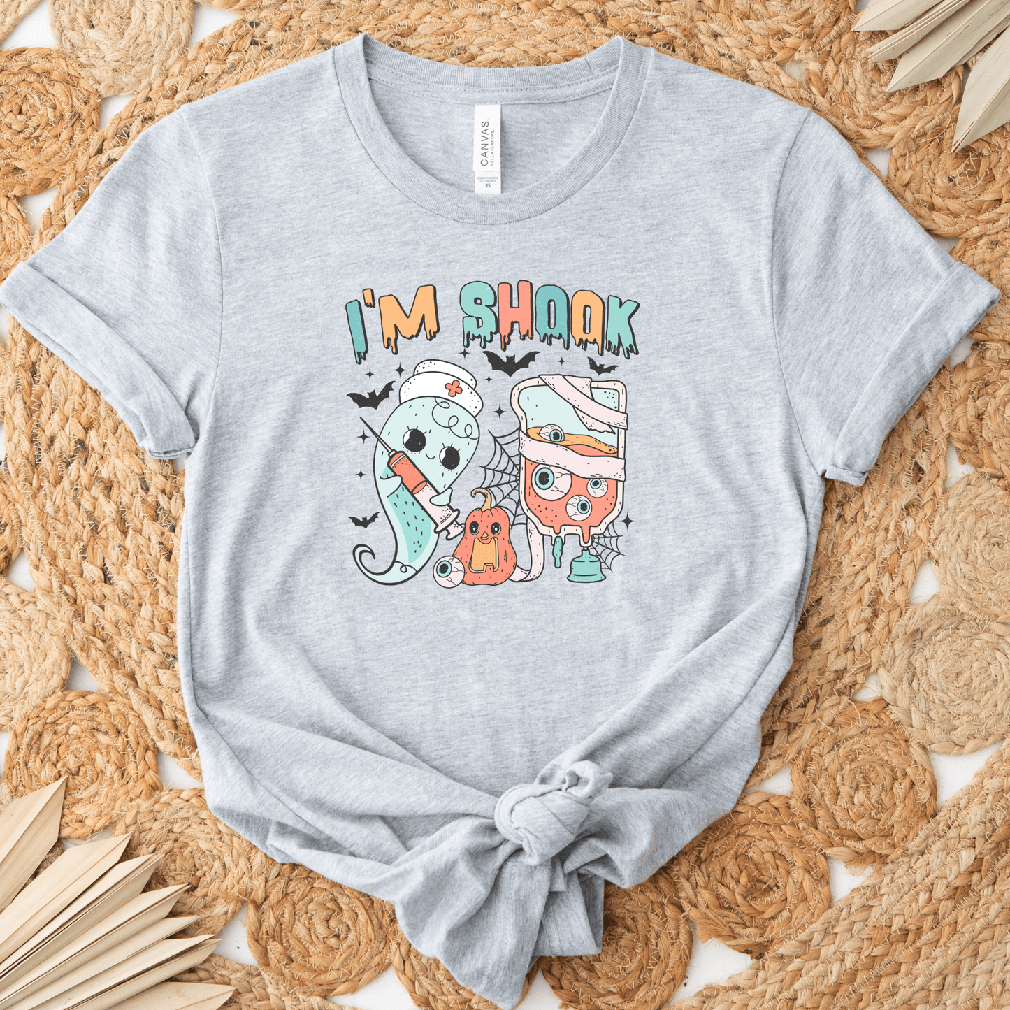 I'm Shook Nurses Halloween T-Shirt