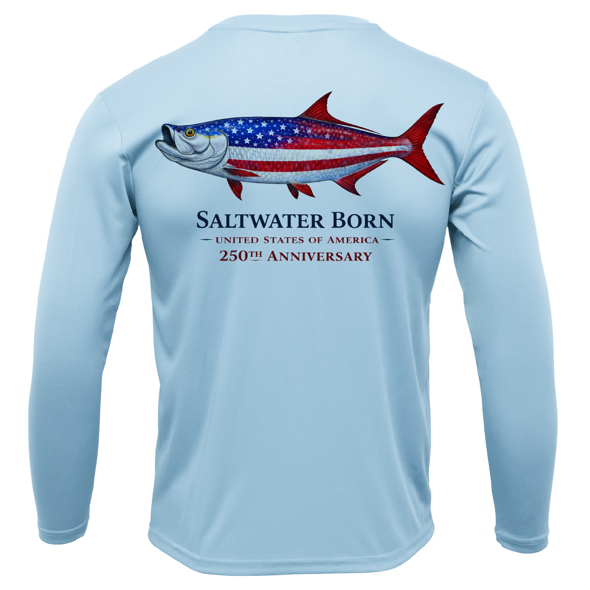 250th Action Tarpon Toddler's Long Sleeve UPF 50+ Dry-Fit Shirt
