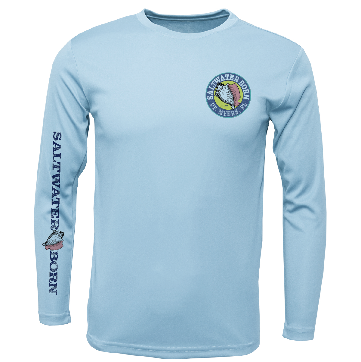 Fort Myers, FL Kraken Men's Long Sleeve UPF 50+ Dry-Fit Shirt