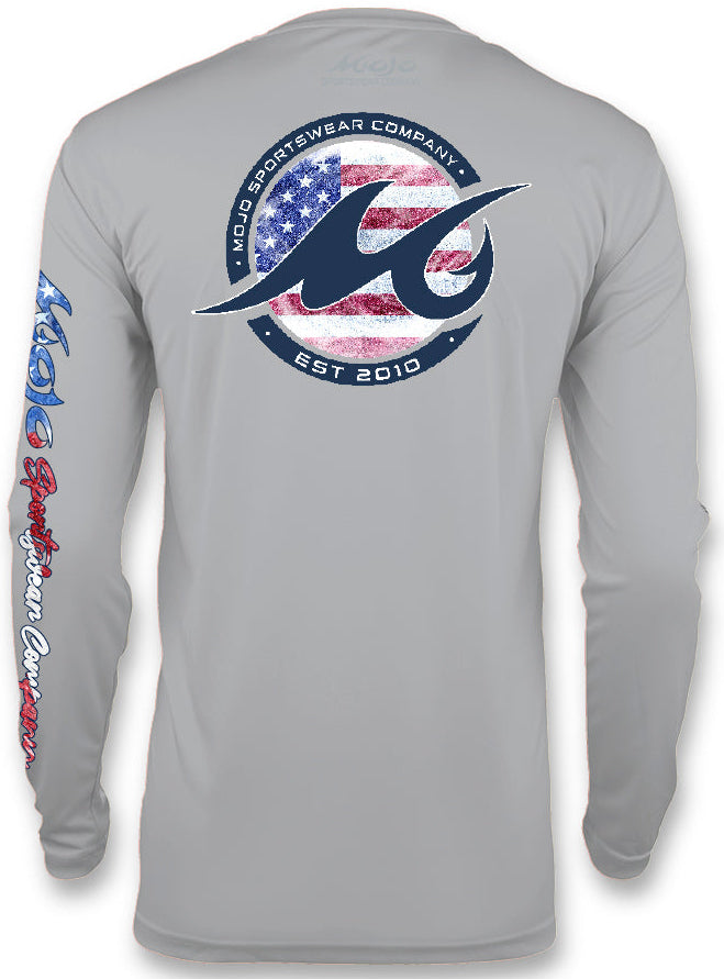 Men's SoWAL Sun Jersey Icon Flag Long Sleeve