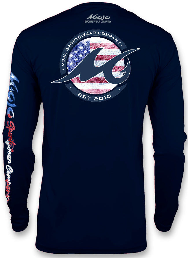 Men's SoWAL Sun Jersey Icon Flag Long Sleeve