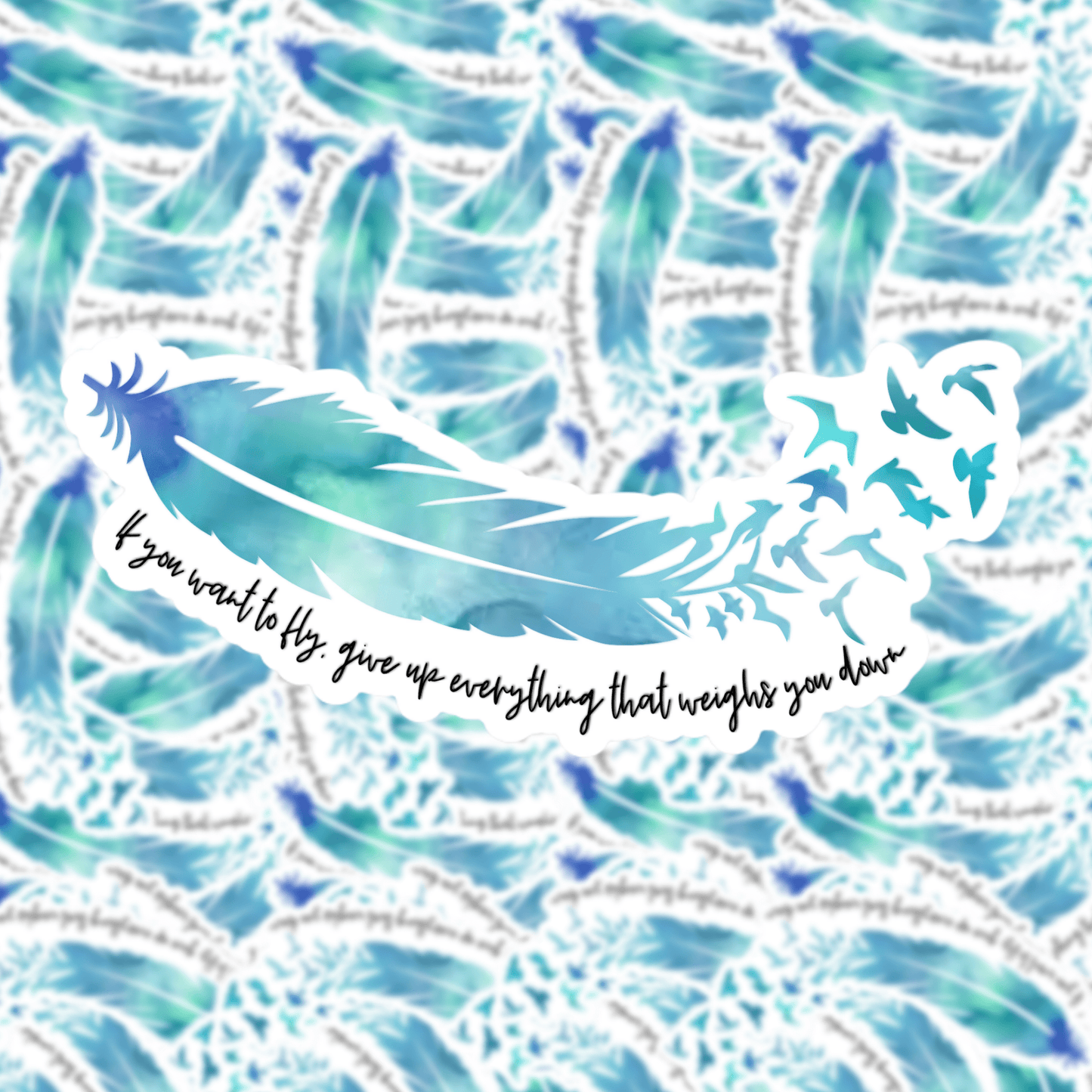 If you want to fly Sticker