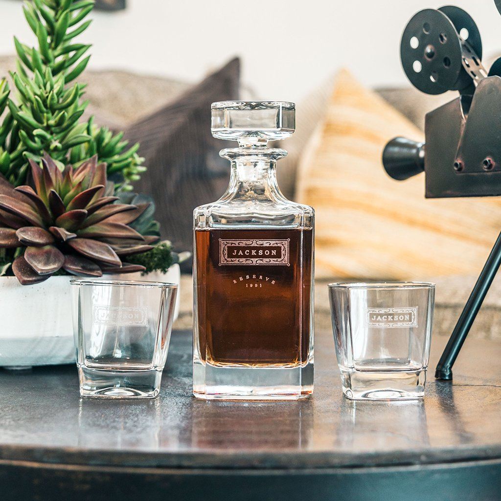 Heirloom Whiskey Decanter Set