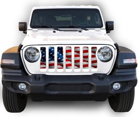 Classic Old Glory Collection American Flag Grille Inserts