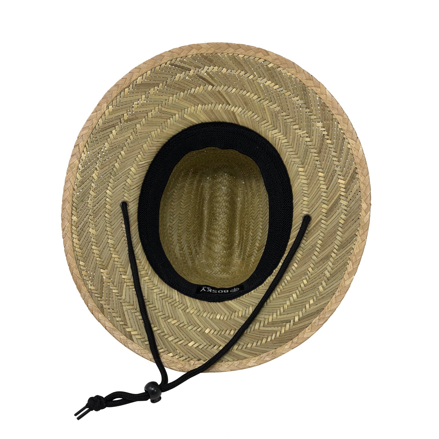 Kids Premium Just Straw Lifeguard Beach Hat (3-9 yrs)