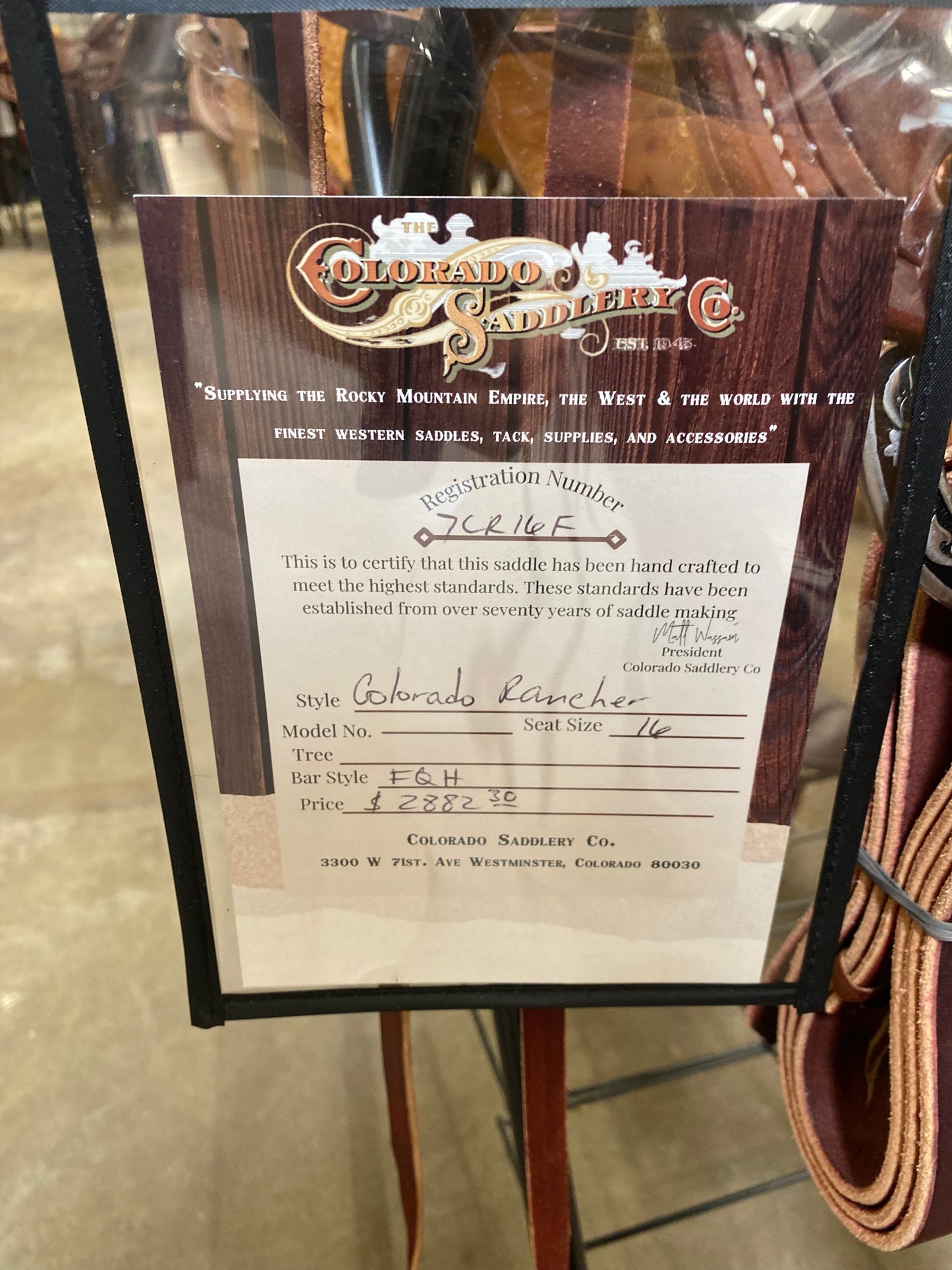 Colorado Rancher 16"