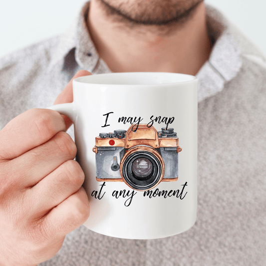 I May Snap At Any Moment Vintage Coffee Mug