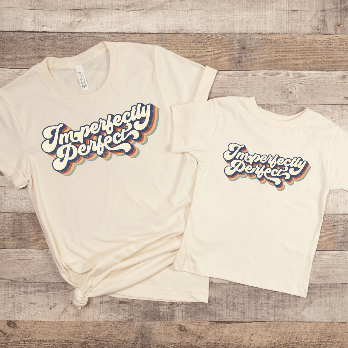 Imperfectly Perfect Retro Kids T-Shirt