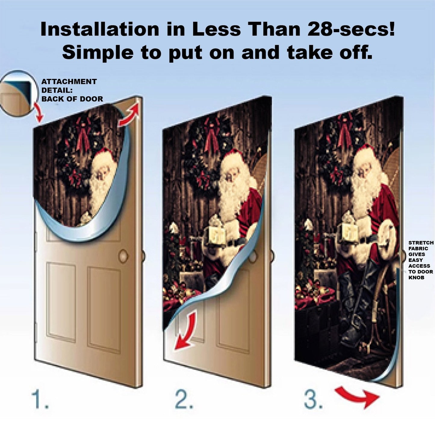 Merry Christmas Door Banner