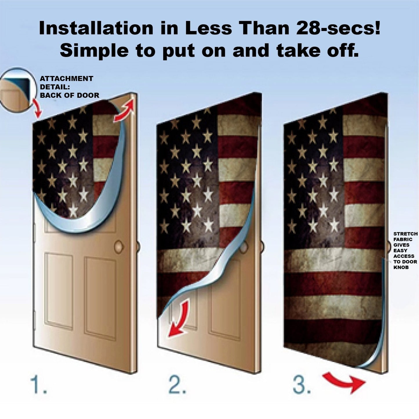 Memorial Day Door Cover