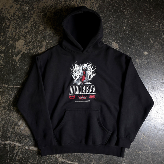 Neck Snap Pullover Hoodie