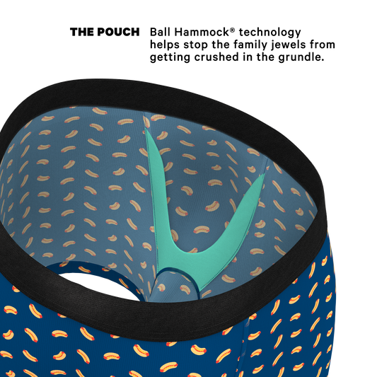The Itty Bitty Buns | Hotdog Ball Hammock® Pouch Underwear