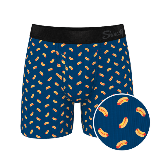 The Itty Bitty Buns | Hotdog Ball Hammock® Pouch Underwear With Fly