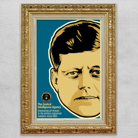 The Central Intelligence Agency Military Industrial Complex Giclée Art Print