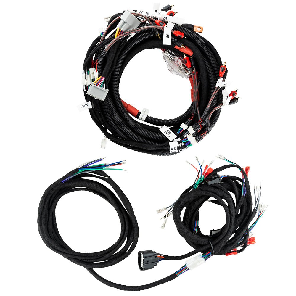 Jeep JK Plug and Play Harness for JK-SBAR Overhead Bar System, Amplifier and SQBASS Underseat Subwoofer