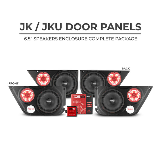 JK/JKU Front & Back Door Panels Package