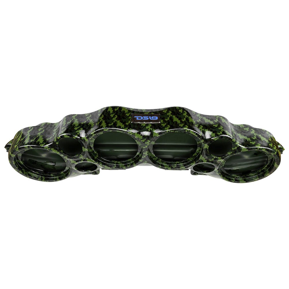 DS18 JL-SBAR/CMGR Overhead Bar System JL/JLU, JT Jeeps (4x 8" Speakers 4x3.72"  Tweeters) Camo Green