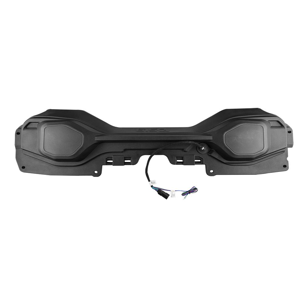 Jeep JL/JLU,JT Overhead Bar System Fits 2 X 8" Speakers and 2 X 3.78" Tweeters -Black