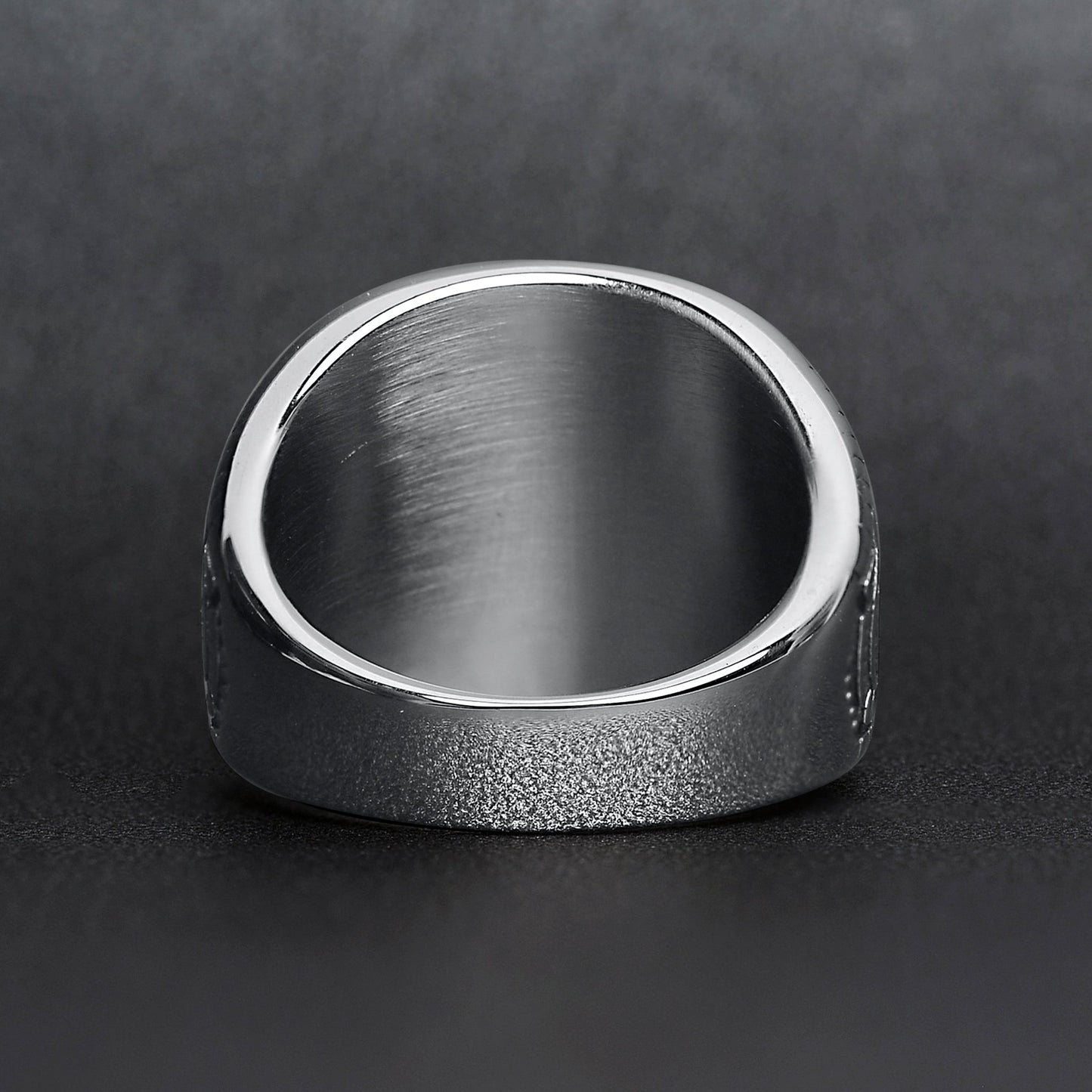 United States Military Blue Stone Navy Ring