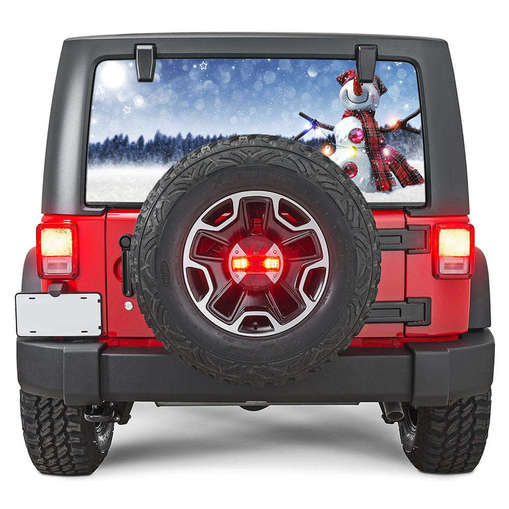Jack Frost Rear Window Decal