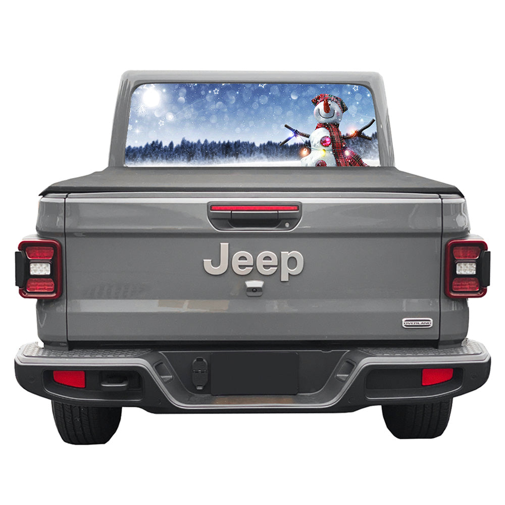 Jack Frost Rear Window Decal